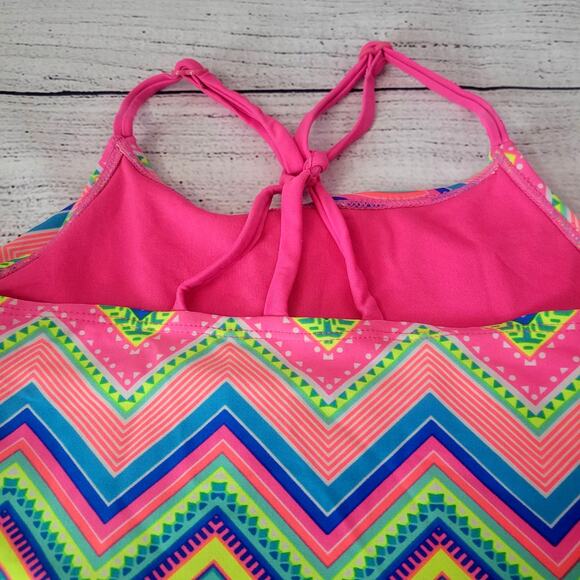 Justice Two-Piece Swim Suit Girl's Size 10 - Picture 2 of 8